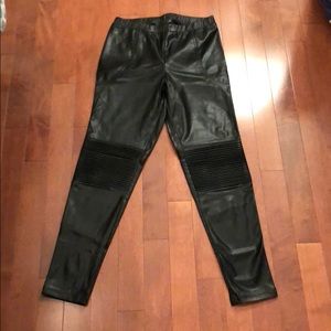 Pleather leggings